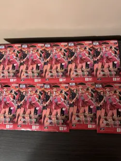 One Piece Card Game EB-03 Heroines Sleeved Booster Pack- Lot of 10 ✅Sealed - Image 1