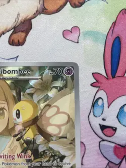 Pokemon TCG Journey Together: Lillie's Ribombee Illustration Rare Card 164/159 - Image 4