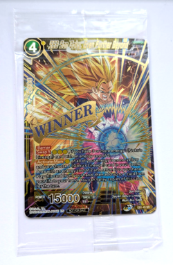 SS3 Son Goku, Even Further Beyond WINNER Card NM Dragon Ball Super Card EB1-43 Z - Image 1