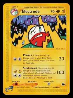 Electrode 36/144 - Skyridge - Pokemon Trading Card Game - WOTC 2003 NM - Image 1