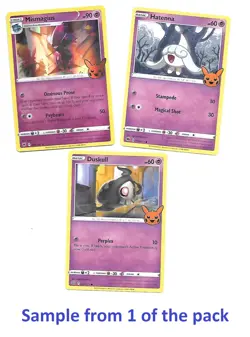 Pokemon TCG Trick or Trade Halloween Special Mini Packs (3 cards) New Sealed - Image 3