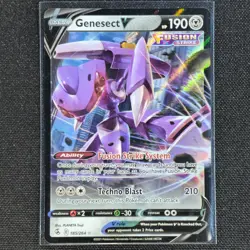 Genesect V - 185/264 - Ultra Rare - Fusion Strike - Pokemon Card - NM/M - Image 1