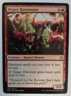 4 x Otepec Huntmaster. 153. Ixalan - Image 1