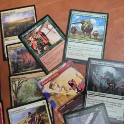 Whole COMMANDER Magic Deck - Heaven to Earth - ***DINOSAURS*** Tribal Gishath - Image 4