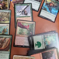 Whole COMMANDER Magic Deck - Heaven to Earth - ***DINOSAURS*** Tribal Gishath - Image 5