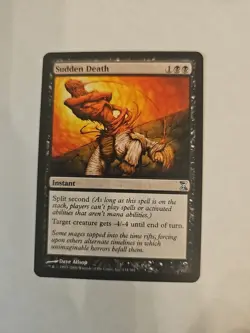 Mtg Time Spiral Sudden Death (Never Played) - Image 1