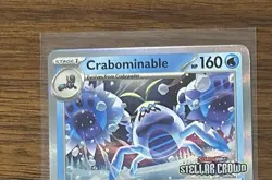 Pokemon Crabominable 134 SVP Black Star Promo Scarlet Violet Holo Stamped 🔥🔥🔥 - Image 2