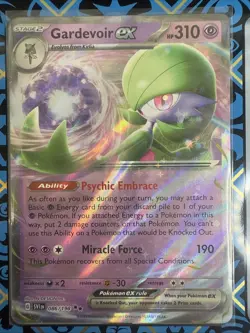 Pokemon TCG Gardevoir ex Scarlet & Violet Base Set 086/198 Holo Double Rare - Image 1