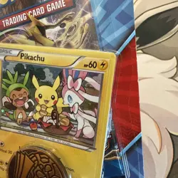 Pokemon TCG XY Breakpoint Checklane Blister Booster Pack Pikachu XY95 Promo S - Image 3