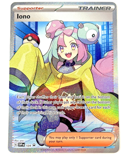 Pokemon Premium Tournament Collection - Iono - Black Star Promo NM+/MINT SVP 124 - Image 1