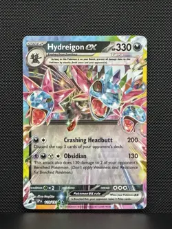 Hydreigon ex 119/191 Sv08: Surging Sparks Double Rare Holo Pokemon TCG - Image 1
