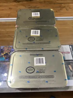 Topps Pokemon Cards Set 7 Packs TV Animation Edition Tins Sealed 1999 X3 Rare - Image 2