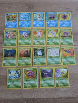 Vintage Pokemon Card Bundle - 50+ Cards - Base Set, Jungle, Fossil - WOTC 1999 - Image 5
