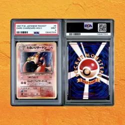 Pokemon PSA 9 Dark Charizard #6 Holo Team Rocket 1997 Japanese New Slab 🔥📈 - Image 3