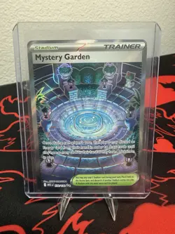 Mystery Garden 172/132 Ultra Rare Full Art Trainer Mega Evolution Pokemon Card - Image 1