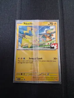 Pokemon Pikachu SVP101 Black Star Promo NM Fast Ship - Image 1