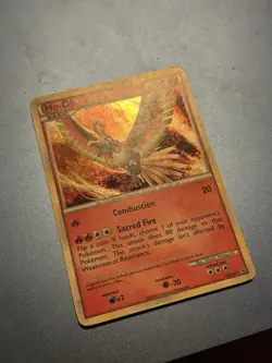 Ho-Oh HGSS01 Hgss Holo Pokemon TCG Promo Black Star - Image 3