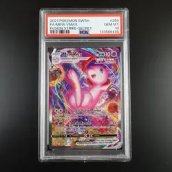 PSA 10 Mew Vmax 269/264 Pokemon Fusion Strike Holo Alternative Art Card - Image 1