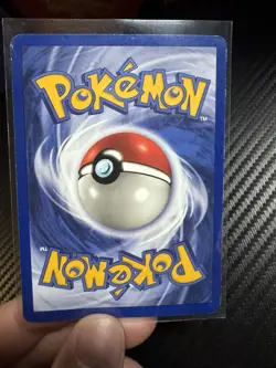 Pokemon Trader Base Set 77/102 Unlimited Rare Vintage Trainer LP - Image 3