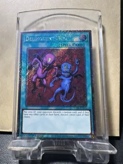 Delinquent Duo (Platinum Secret Rare) RA04-EN114 Yu-Gi-Oh - Image 1