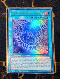 YUGIOH Dark Magical Circle (MZMU-EN068) Ultra Rare 1st Edition Near Mint - Image 1
