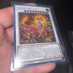 Yu-Gi-Oh! TCG Jurrac Astero Secret Rare Card BLMM-EN018 1st Edition Mint - Image 1