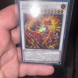 Yu-Gi-Oh! TCG Jurrac Astero Secret Rare Card BLMM-EN018 1st Edition Mint - Image 3