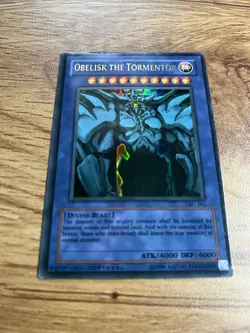 Yu-Gi-Oh! GB1 001 002 003 Egyptian Gods 2003 3 Cards Lot Ultra Rare Vintage LP - Image 4