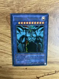 Yu-Gi-Oh! GB1 001 002 003 Egyptian Gods 2003 3 Cards Lot Ultra Rare Vintage LP - Image 5