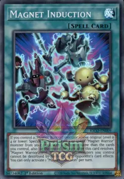 1st ed Magnet Induction super rare KICO-EN009 Yugioh - Image 1