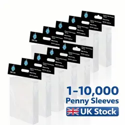 Penny Sleeves Standard Size Card Sleeves Pokemon MTG Yu-Gi-Oh! 1–10,000 - Image 1