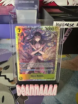 EB03-055 Nico Robin SR Heroines Edition One Piece TCG English Card - Image 1