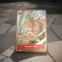One Piece TCG English OP14-015 Roronoa Zoro Alt Art - Image 1