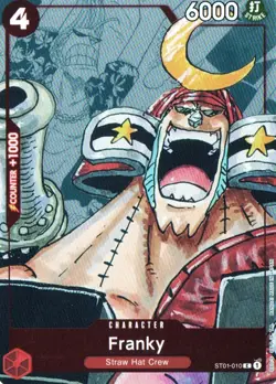 Franky - (Alternate Art) PR One Piece Promotion Cards ST01-010 NM - Image 1