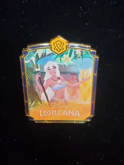 Disney Lorcana League Promo Pin - Kida - from Ursula's Return NEW - Image 1