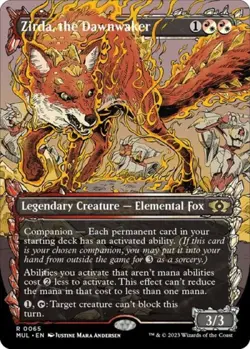 Zirda, the Dawnwaker -Foil Near Mint MTG - Image 1