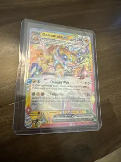 Galvantula EX 051/142 S&V Stellar Crown Holo Double Rare Pokemon Card - Image 1