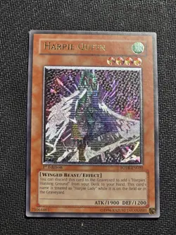 Yu-Gi-Oh! TCG Harpie Queen 1st Edition Ultimate Rare Card FOTB-EN020 EURO - Image 1