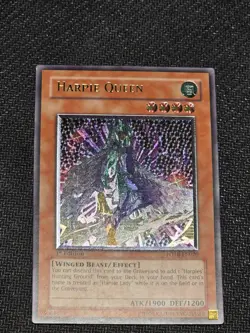 Yu-Gi-Oh! TCG Harpie Queen 1st Edition Ultimate Rare Card FOTB-EN020 EURO - Image 2