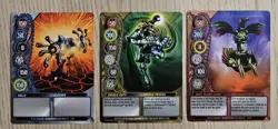 Bakugan Card Lot - Mechtanium Surge - Lot of 3 Gates - Bells West Skunk Land - Image 1
