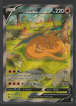 Charizard V SWSH260 SWSH: Sword & Shield Promo Cards Holo Black Star Promo - Image 1