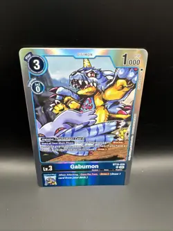 Digimon Card Game Gabumon BT15-020 SR Foil NM - Image 1