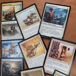 Blue White ***SOLDIERS** Tribal Custom COMMANDER MAGIC DECK ALL 100 MTG Cards - Image 4