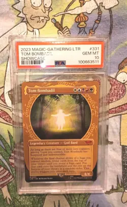 MTG LTR LOTR Tom Bombadil Showcase PSA 10 Lord Of The Rings - Image 1