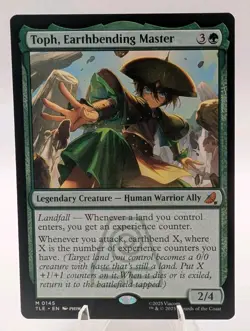 MTG Magic the Gathering - Toph, Earthbending Master - Avatar (Eternal-Legal) NM - Image 1