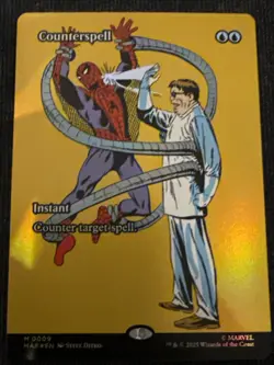 Counterspell (Borderless) Marvel Universe Eternal-Legal FOIL M 0009 - Image 1