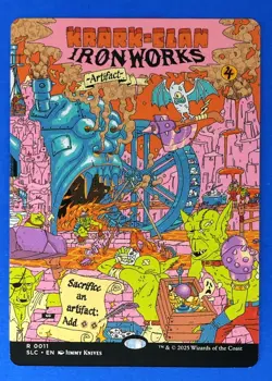 MTG Krark-Clan Ironworks |NM| Encyclopedia Secret Lair Magic 0011 RARE - Image 1