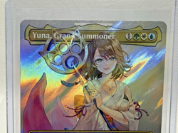 Magic Yuna, Grand Summoner Borderless SURGE FOIL - Final Fantasy 216 MTG - Image 2
