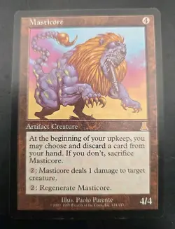 Masticore Urza's Destiny MTG Regular Lightly Played - Image 1