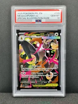 2025 Pokemon Mega Lopunny ex Special Illustration Rare #128/094 PSA 10 - Image 1
